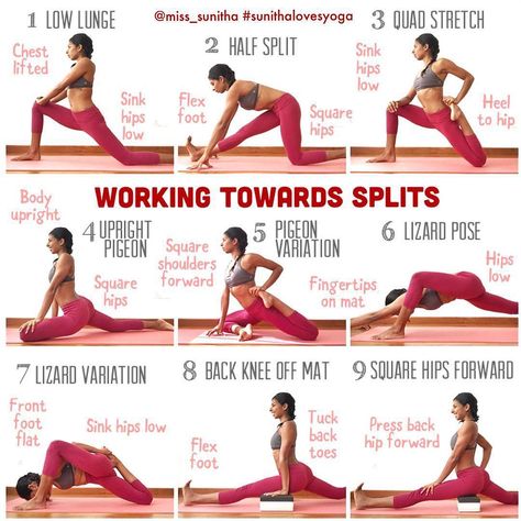 @yogaburnsuccess on Instagram: “Ah splits! You’re either one of those people where splits come easily, or one of those people where it seems impossible (like me! 😂) . For…” Meditation Pictures, Yoga Tutorial, Yoga Beginners, Pilates Training, Resep Diet, Beginner Yoga, Fitness Plan, Yoga Iyengar, Yoga Posen