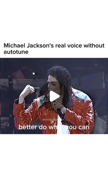 Music is Therapy on Instagram: "Michael Jackson doesn't need autotune Autotune needs him ❤️  Follow for more...  . . . #beatit #michaeljackson #liveperformance" Music Is Therapy, Auto Tune, Awesome Videos, Beat It, Music Is, Michael Jackson, Follow For More, Funny, Music