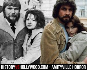 The Amityville Horror at HistoryvsHollywood.com - The real-life George and Kathy Lutz vs. the horror movie actors, James Brolin and Margot Kidder. Learn more at: http://www.historyvshollywood.com/reelfaces/amityvillehorror1979.php The Conjuring True Story, Amityville House, The Amityville Horror, James Brolin, Amityville Horror, Melissa George, Unexplained Mysteries, Scary Stuff, Horror Pictures