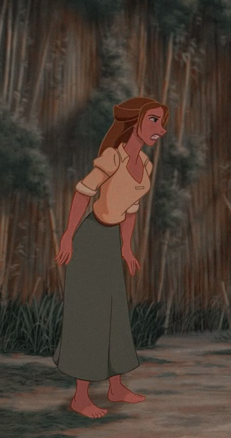 Underrated Outfits, Safari Core, Jane Tarzan Aesthetic, Tarzan Outfit, Tarzan Cartoon, Jane Costume Tarzan, Jane From Tarzan Outfit, Jane Porter Cosplay, Tarzan And Jane Fanart