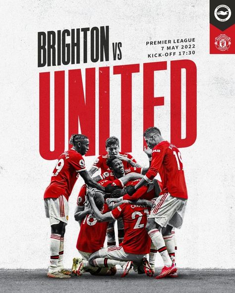 Manchester United Poster, Graphic Design Portfolio Book, Web Design Jobs, Football Artwork, Sports Design Ideas, Sports Logo Inspiration, Presentation Design Layout, Social Design, Sports Design Inspiration