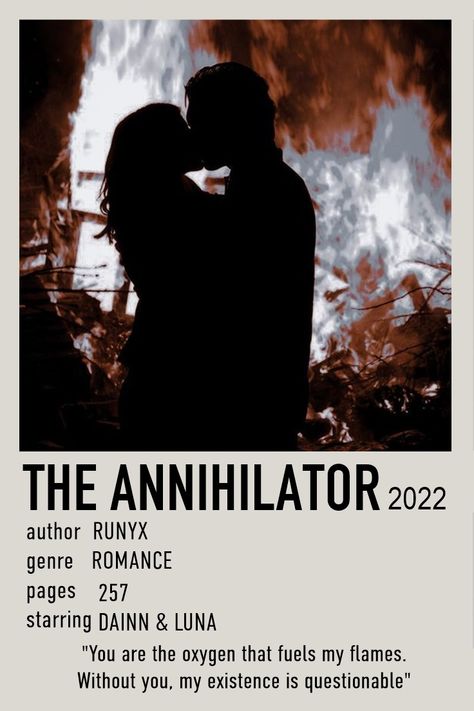 The Annihilator, Notion Board, Paint Clothes, Books Artwork, Best Wattpad Books, Books Romance Novels, Books Tbr, Romance Books Worth Reading, Book Reading Journal