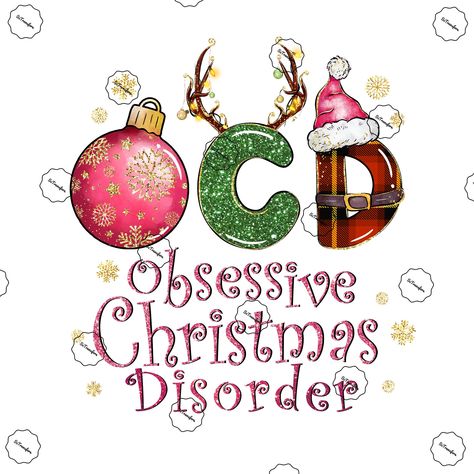 Holiday Sublimation Ideas, Obsessive Christmas Disorder, Sublimation Ideas, Shirt Making, Sublime Shirt, Sublimation Mugs, Christmas Sublimation, Sublimation Paper, Image Transfer