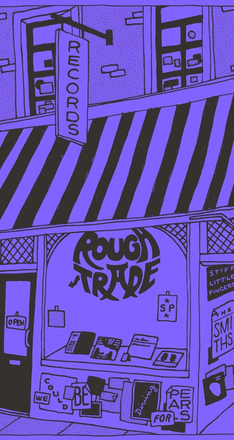 Casitas IV. Rough Trade Records. on Behance Rough Trade Records, Rough Trade, Red Beanie, Brick Lane, Graphic Inspiration, Music App, Aesthetic Phone, Photo Wall Collage, Music Design