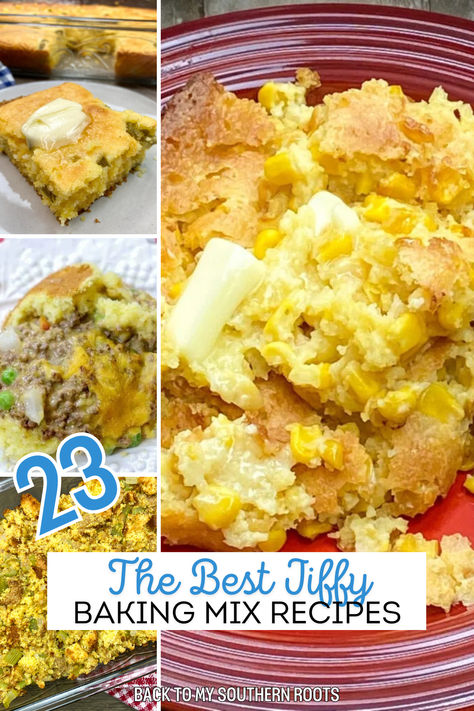 Pictures of recipes made with Jiffy corn muffin mix. Jiffy Cornbread Add Ins, Jiffy Corn Muffins In Air Fryer, Corn Spoon Bread Jiffy, Doctored Jiffy Cornbread, Jiffy All Purpose Baking Mix Recipes, Jiffy Cornbread Mix Recipes, Boxed Cornbread Recipes, Recipes With Jiffy Cornbread Boxes, Mexican Cornbread Recipe Jiffy