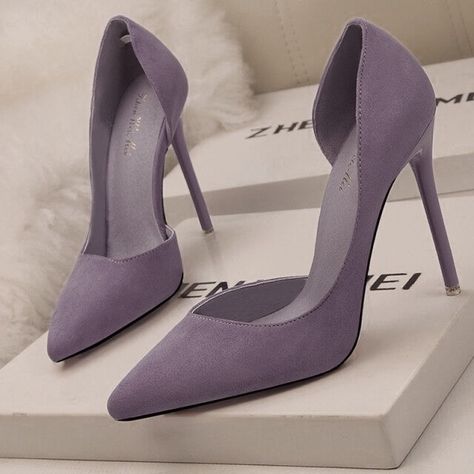 Purple Heels Aesthetic, Trending Summer Nails, Elegant Shoes Heels, Pretty Heels, The Color Purple, Fashion Shoes Heels, Wedding Mehndi, Cute Shoes Heels, Shoes Heels Classy