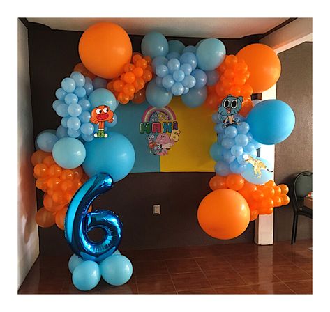 Amazing World Of Gumball Party Ideas, Cartoon Network Party Decorations, The Amazing World Of Gumball Birthday Party Ideas, The Amazing World Of Gumball Party, Amazing World Of Gumball Birthday Party, Gumball Birthday Party Ideas, Gumball Party Ideas, Gumball Birthday Party, Gumball Party