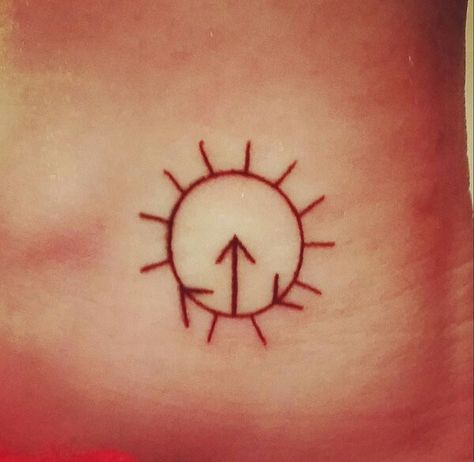 The sun will rise and we will try again.                                                                                                                                                                                 More Small Meaningful Tattoos Symbols, Rise And Shine Tattoo, Symbols For Women, Shine Tattoo, Tattoos Symbols, The Sun Will Rise, Small Meaningful Tattoos, Sun Tattoos, Sun Tattoo