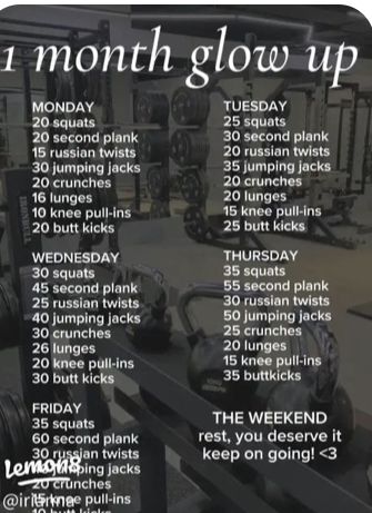 1 Month Workout Plan At Home, Full Diet Plan For Women, Day Of The Week Workout, One Month Exercise Plan, 1 Month Full Body Workout Plan, How To Get Fit In 3 Months, 1month Workout Plan, 2 Month Exercise Plan, Workouts For Flat Stomach In 1 Month