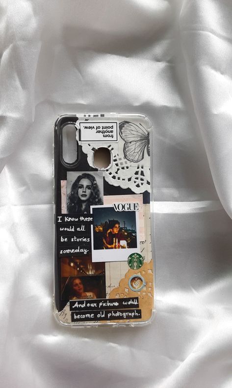 Follow me for more such products. Dm me to place orders. Interesting Phone Cases, Back Covers For Phone, Cool Phone Cases Aesthetic, Phone Back Cover Design, Aesthetic Phone Case Diy, Vintage Phone Cover, Mobile Cover Diy, Aesthetic Phone Case Design, Phone Cover Aesthetic