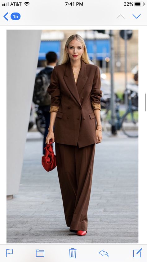 Chocolate Suit For Women, Brown Suit Women's, Satin Suit Women, Brown Suit Vest, Vest Suit Women's, 3 Piece Suit Women, Simple Formal Dresses, Formal Suits For Women, Zara Suits