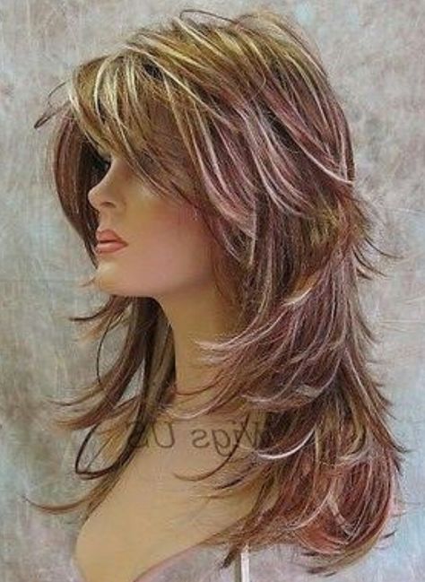 Shaggy Long Hair, Long Shag Haircut, Hair Illustration, Frontal Hairstyles, Long Layered Haircuts, Haircuts For Medium Hair, Hair Images, Long Layered Hair, Haircuts For Long Hair