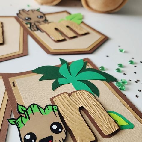 Groot Birthday Party Ideas, Groot Party, School Board Decoration, I Am Groot, Board Decoration, Baby Groot, Star Wars Party, Party Banners, Party Items