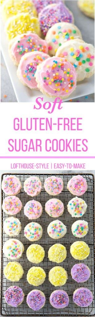 Dairy Free Sugar Cookies, Dairy Free Cookie Recipe, Soft Frosted Sugar Cookies, Sugar Cookie Icing Recipe, Soft Sugar Cookie Recipe, Frosted Sugar Cookies, Dairy Free Frosting, Cookie Icing Recipe, Gluten Free Sugar Cookies