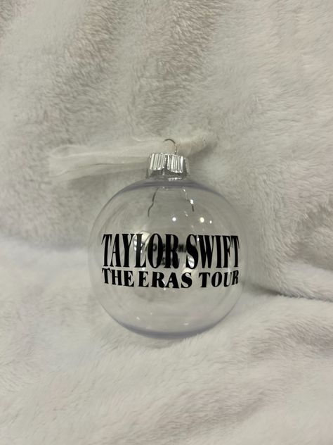 Perfect keepsake for your friendship bracelets from Taylor Swift's Eras Tour! Shatterproof plastic ornament to hold all of your friendship bracelets collected to preserve them forever! Great way to keep them on display without having clutter in your home.


*** please note friendship bracelets are not included*** Taylor Swift Eras Tour, Taylor Swift Eras, Taylor Swift Concert, Eras Tour, Austin Tx, On Display, Christmas Trees, Friendship Bracelets, Taylor Swift