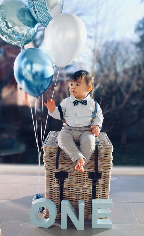 1st Birthday Dress For Baby Boy, Mr Onederful Birthday, Baby Birthday Photoshoot, 2nd Birthday Party For Boys, Birthday Decorations At Home, Baby Birthday Dress, Boy Birthday Decorations, One Year Birthday, 1st Birthday Decorations