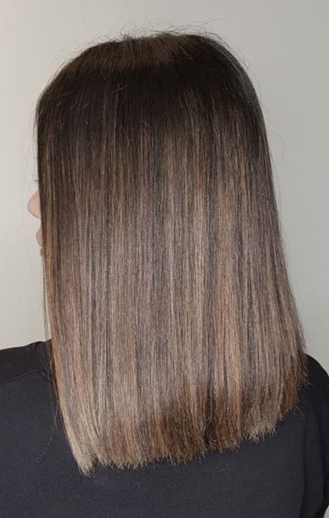 Straight Long Bob, Medium Bob Hairstyles, Brown Hair Balayage, Long Bob Hairstyles, Haircut And Color, Brown Hair With Highlights, Hair Inspiration Color, Long Bob, Light Hair