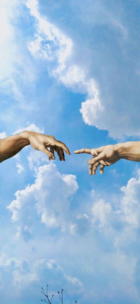 Hands Reaching For Each Other Wallpaper, Iphone Wallpaper Stranger Things, Hands Reaching For Each Other, Michelangelo Paintings, Really Cool Wallpapers, Hand Wallpaper, Michael Angelo, Cool Galaxy Wallpapers, Indian Flag Wallpaper