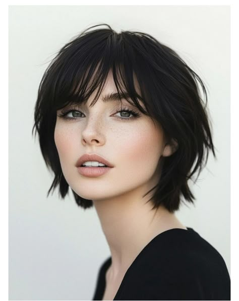 Sophisticated Haircut, Bangs For Short Hair, Very Short Bob Hairstyles, Types Of Bangs, Straight And Wavy Hair, Pixie Bobs, Short Hairstyles With Bangs, Textured Pixie, Classic Pixie