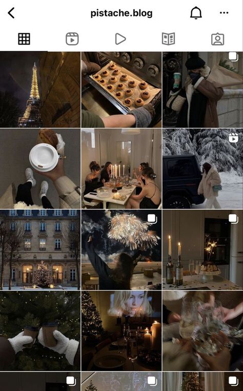 Winter Feed Aesthetic, Classy Feed Instagram, Winter Feed Instagram, Christmas Feed Instagram, New Year Story Instagram Ideas, Winter Instagram Feed, Christmas Content, Instagram Feed Goals, Instagram Feed Tips