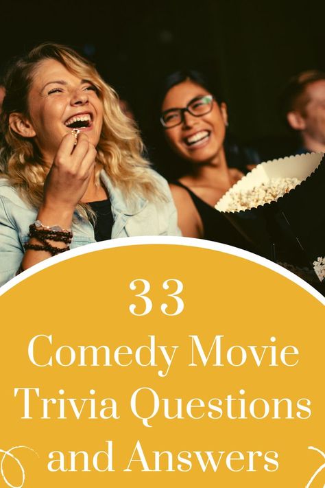 Is there a better genre than comedy? Comedy movies are suitable for people of all ages to sit down and enjoy together, just like our comedy movie trivia questions and answers! Find out more on groupgames101 right now! Movie Trivia Questions And Answers, Game Night Ideas Family, Family Game Night Party, Movie Trivia Questions, Game Night Parties, Movie Trivia, Play With Friends, Comedy Nights, Comedy Movie