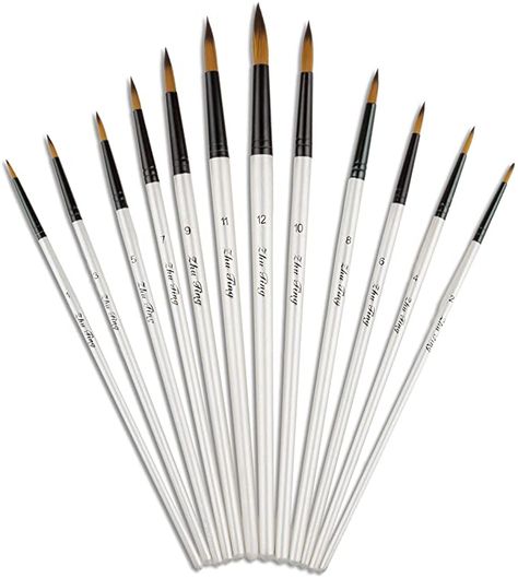 Round Paint Brush, Acrylic Crafts, Point Paint, Cleaning Paint Brushes, Paint Brush Set, Posca Marker, Acrylic Paint Brushes, Acrylic Paint Pens, Rock Face