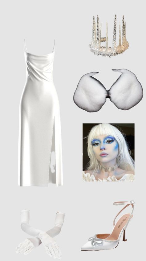 Ice Queen costume inspo❄️ Ice Queen Outfit, Ice Queen Costume, Queen Outfit, Costume Inspo, Queen Costume, Halloween Inspo, Ice Queen, Halloween Outfits, Halloween Costumes