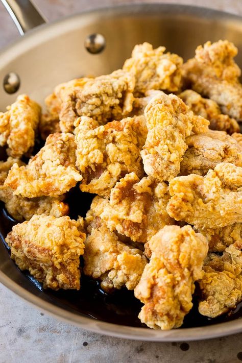 Korean Fried Chicken Recipe | Fried Chicken | Korean Chicken #chicken #friedchicken #appetizer #dinner #dinneratthezoo General Tsaos, General Chicken, Korean Food Recipes, General Tso's Chicken Recipe, Korean Fried Chicken Recipe, Fried Chicken Dinner, Chicken Thigh Recipe, Chicken Batter, Tso Chicken