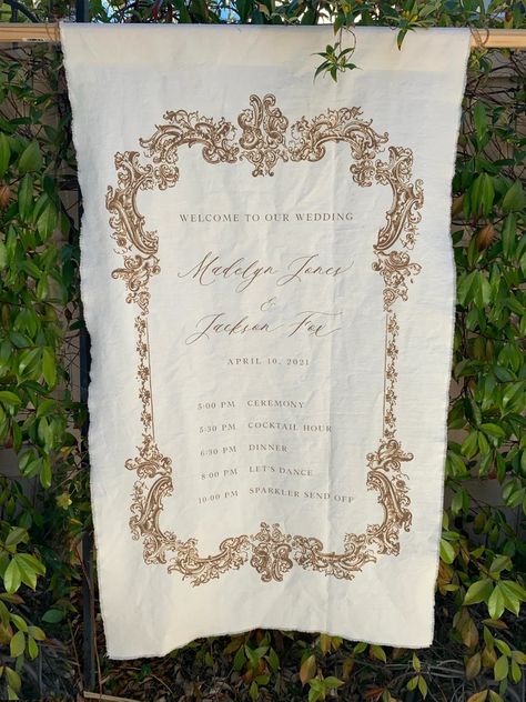 Order Of Events Wedding Sign, Order Of Events Wedding, Order Of Events, Wedding Postage, Wedding Entrance Decor, Wedding Schedule, Wedding Entrance, Custom Wedding Signs, Wedding Decor Style