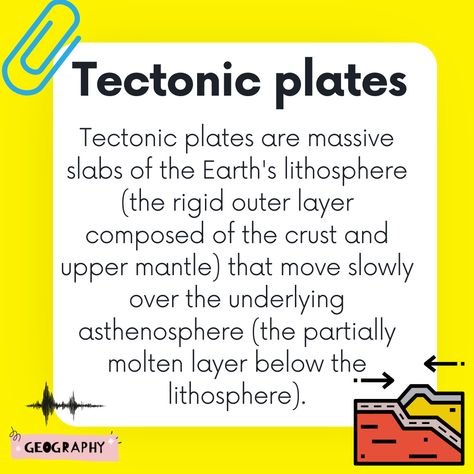 Geography Anchor Charts, Tectonic Plates, Chalkboard Drawings, Effective Study Tips, Slogan Design, Plate Tectonics, About Science, Home Schooling, Diy Phone