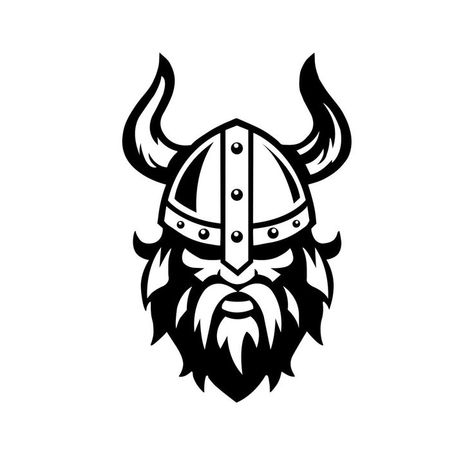 Pin by Yees ✨ on Logo Vikingo | Viking warrior, Art, Vikings Viking Warrior Art, Viking Drawings, Viking Tattoos For Men, Geisha Tattoo Design, Norse Mythology Tattoo, Helmet Drawing, Stencil Patterns Templates, Viking Warriors, Warrior Art