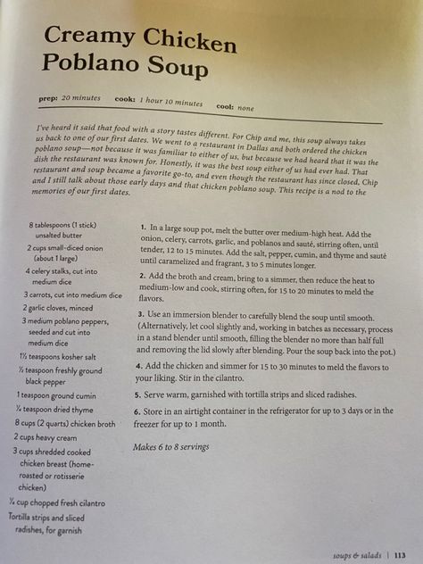 Joanna Gaines Joanna Gaines Chicken Poblano Soup, Chicken Poblano Soup Joanna Gaines, Joanna Gaines Poblano Chicken, Joanna Gaines Poblano Soup, Joanna Gaines Creamy Chicken Poblano, Joanna Gaines Creamy Chicken Poblano Soup, Creamy Chicken Poblano Soup Magnolia, Joanna Gaines Soup Recipes, Joanna Gaines Soup