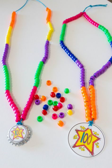 100 Days Of School Activities, One Sharp Bunch, 100 Days Of School Project Kindergartens, 100 Day Project Ideas, 100th Day Of Kindergarten, Kids Gowns, 100th Day Of School Activities, 100 Días De Clases, 100th Day Of School Crafts