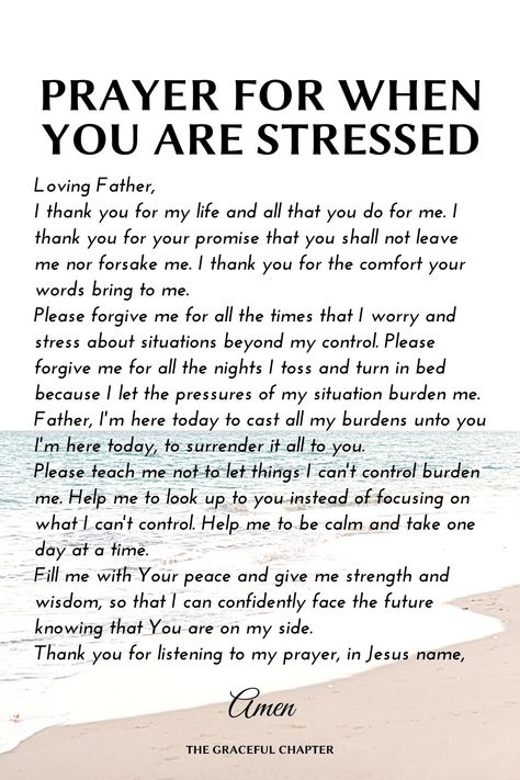 Prayers For Happiness Peace, Prayers For Positivity, Bible Verses For When You Are Stressed, Prayers For Doubt, Prayer Ideas For Women, Inspirational Prayers For Women, Prayers For Stressful Times, Christian Prayer Board Ideas, Prayer For Stressful Times