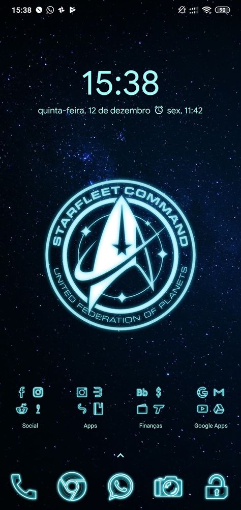 Star Trek Symbol iPhone Wallpapers