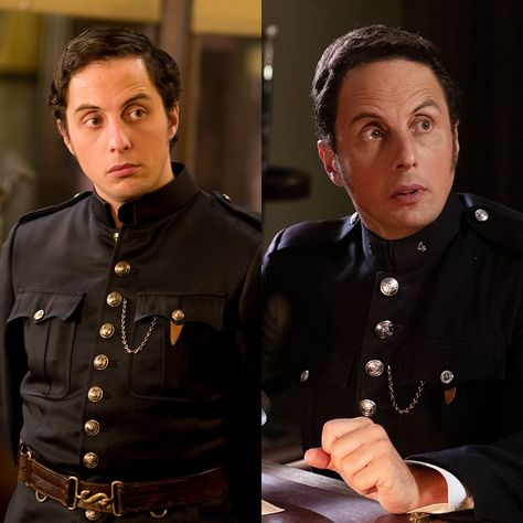 Constable George Crabtree / Murdoch George Crabtree, Jonny Harris, Johnny Harris, Helene Joy, British Tv Mysteries, Murdock Mysteries, Yannick Bisson, John Turturro, Murdoch Mysteries