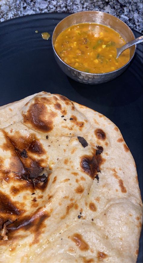 Roti and daal Roti Snapchat Story, Food Snap, Punjabi Food, Birthday Captions Instagram, Bride Floral, Snapchat Story, Birthday Captions, Pictures Poses, Instagram My Story