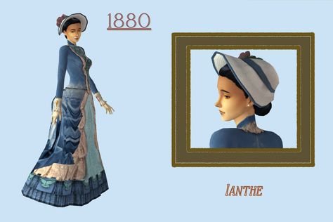 they're all going to laugh at you !!! Sims 4 1870s Cc, Victorian Cc Sims 4, Sims 4 Victorian Cc Furniture, Sims Royal, Sims 4 Decades Challenge, Ts4 Mods, 1850s Fashion, Sims 4 Challenges, Sims 4 Family