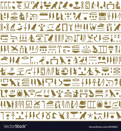 Egyptian Art Drawing, Ancient Egypt Hieroglyphics, Ancient Background, Egyptian Pattern, Ancient Egyptian Deities, Egyptian Hieroglyphs, Ancient Egyptian Symbols, Egyptian Tattoo, Egyptian Hieroglyphics