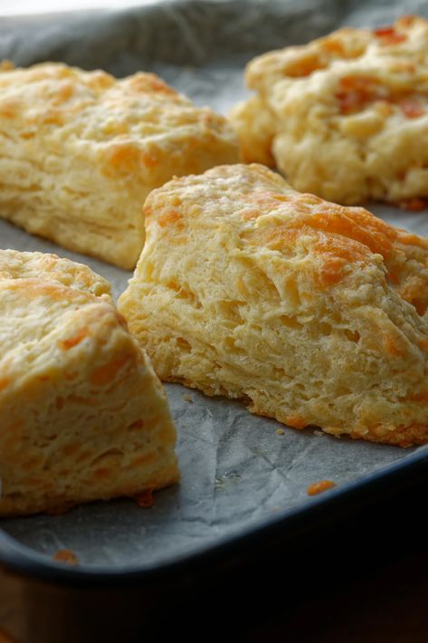 American Biscuits (Savoury Flaky Scones) American Biscuit Recipe, African Bread Recipe, American Biscuits, African Bread, Flaky Scones, Savoury Scones, Savory Scones, Flaky Biscuits, Biscuit Dough