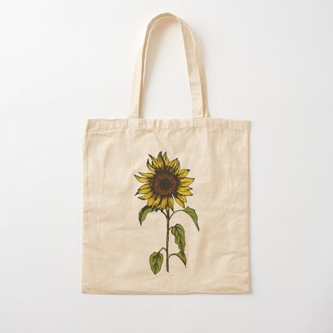 Get my art printed on awesome products. Support me at Redbubble #RBandME: https://www.redbubble.com/i/tote-bag/Sunflower-by-Sildriex/58277413.P1QBH?asc=u Mom Vacation, Toddlers Activities, Sister Bear, Diy Tote, Sunflower Gifts, Painted Tote, Painted Bags, Mommy And Me Shirt, Best Friends For Life