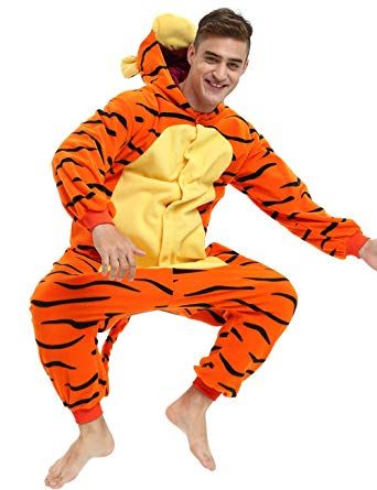 Tigger Onesie, Adult Onesie Costume, Parties Outfit, Tigger Halloween, Onesies Adult, Tigger Costume, Pixie Costume, Penguin Costume, Pig Costumes