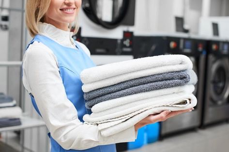 The Benefits of Outsourcing Laundry Services — Anne Cohen Writes Laundry Company, Self Service Laundry, Wash And Fold, Carpet Cleaning Solution, Carpet Cleaning Machines, Dry Cleaning Services, Wash Dry Fold, Cleaning Curtains, Carpet Cleaning Hacks