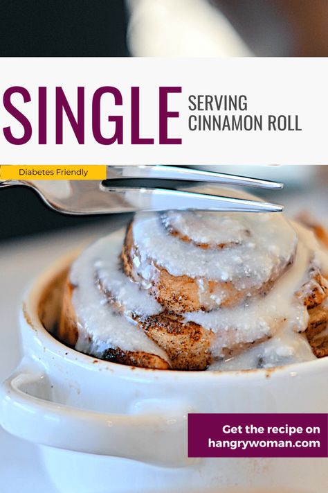 Cinnamon Roll Glaze, Biscuit Cinnamon Rolls, Single Serve, Cinnamon Rolls Recipe, Instant Yeast, Living Well, Cinnamon Rolls, Fun Desserts, Cinnamon