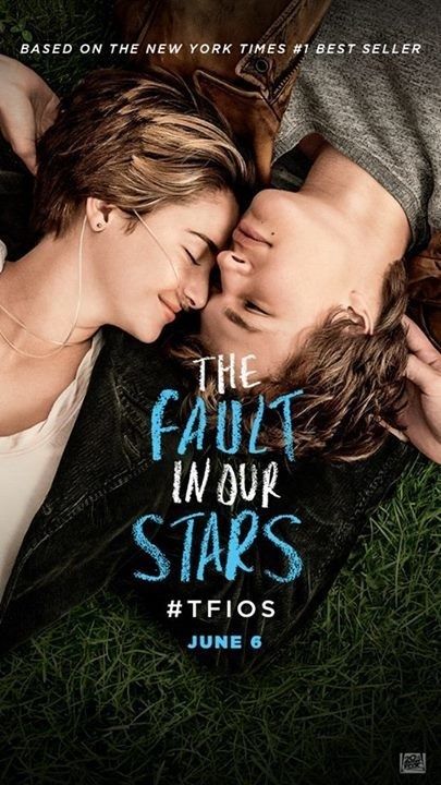 not a book, but based on a book...The Fault in Our Stars movie poster Best Chick Flicks, Girls Night Movies, Chick Flick, Inspirational Movies, Books You Should Read, Matthew Macfadyen, Movie Covers, Chick Flicks, Shailene Woodley