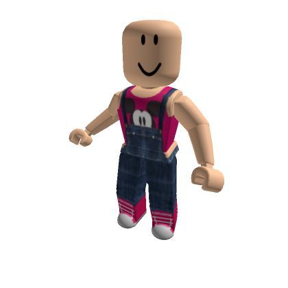 Pink Mickey Top & Overalls - Roblox | Roupas De Unicórnio, Roupas De 776 Braided Pony, Bear Face, Create An Avatar, Play Roblox, Type Of Pants, The Pink, Mix Match, Vault Boy, Avatar