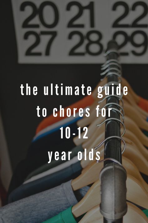 Help your children develop essential life skills with this complete list of chores designed for 10-12 year olds, promoting accountability and competence. List Of Chores, Chores For Kids By Age, Allowance For Kids, Age Appropriate Chores, Chore List, Activities For Boys, Time Management Skills, Chores For Kids, Love My Boys