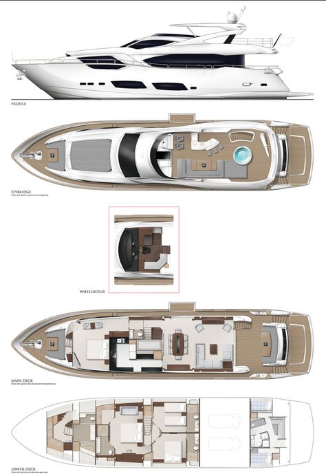 Ocean Magazine, Sunseeker Yachts, Boat Interior Design, Yatch Boat, Yacht Interior Design, Small Yachts, Yacht Builders, Yacht Interior, Boat Interior