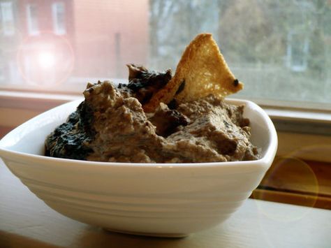 Mushroom Paté, from food52.com  Sounds weird, tastes delicious. Serve like a dip. #mushrooms Mushroom Mousse, Baby Bella Mushrooms, Parsley Leaves, Italian Parsley, Soft Foods, Mousse Recipes, Fun Foods, One Pan, Mini Foods