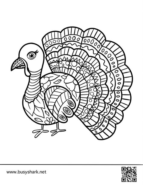 Mandala Turkey coloring page - Busy Shark Turkey Mandala, Thanksgiving Coloring Page, Thanksgiving Meme, Turkey Coloring, Cartoon Turkey, Turkey Coloring Pages, Christian Sleeve Tattoo, Free Printable Activities, Do A Dot